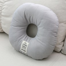 牛仔布甜甜圈坐墊, NO1