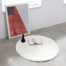 HANIL CARPET&HOME 素色絨毛圓形地毯