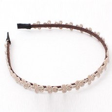 레이스 머리띠 플라워