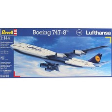 Revell 1:144波音747-8 RV04275塑料模型客機, 1個