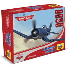 ZVEZDA 1:100 飛機船長萊利動畫塑料模型, 1個