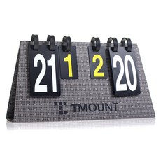 TMOUNT 21 記分牌, 黑色+灰色, 1個
