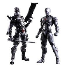 SQUARE ENIX 反英雄公仔+鋼鐵人公仔, 1套