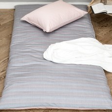 Jude系列編織紋睡墊套, 灰色