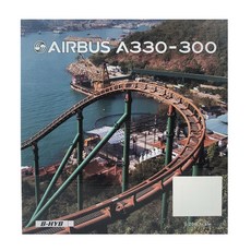 鳳凰1/200印尼航空A330-200 PK-GPQ 飛機壓鑄模型, 混色