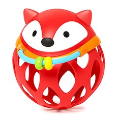 스킵합 익스플로어 앤 모어 롤 어라운드 딸랑이 여우, 혼합 색상, 1개