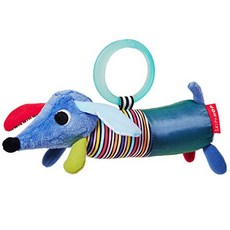 스킵합 바이브런트 빌리지 쉐이크 앤 지글 강아지 유아 장난감, 혼합 색상, 1개