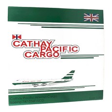 JCWings 1:200香港國泰航空B747-200F VR-HVY飛機壓鑄模型, 混色