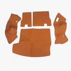 JIAODIAN 프리미엄 퀼팅 트렁크 매트 브라운, BMW, 2 시리즈 GT 2014~2017년