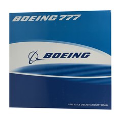 JCWings 1:200波音原創B777-200LR N6066Z Zheng she飛機壓鑄模型, 混色