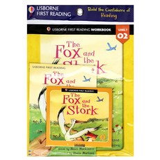 Usborne First Reading Workbook Set 1~2 The Fox and the Stork, Usborne Publishing Ltd