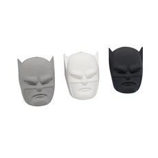 Latique J 蝙蝠俠石膏擴香 黑色 + 灰色 + 白色 白麝香, 1套