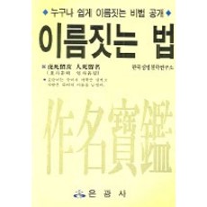 이름짓는 법, 은광사