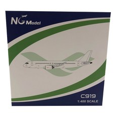 NGModel 1:400 China commercial fly C919 B-001C 비행기 다이캐스트, 혼합 색상, 1개