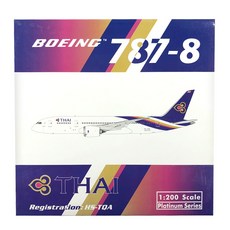 鳳凰1:200泰國航空B787-8 HS-TQA 飛機壓鑄, 混色