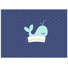 키친아트갤러리 주방아트보드 아기고래, 1개