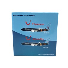 JCWings 1/400 Jetairfly B737-800 ssw OO-JAF 비행기 다이캐스트, 혼합 색상, 1개