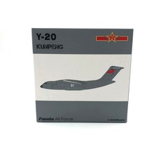 PandaModel 1/400 China Air Force Y-20 2016 Zhuhai air show 비행기 다이캐스트, 혼합 색상, 1개