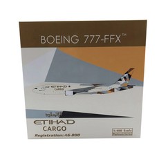 鳳凰1:400 aerwar B777-200 A6-DDD飛機壓鑄模型, 混色