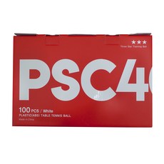 라이더코리아 타겟 3스타 연습용 탁구공 100p, 1개, 혼합 색상