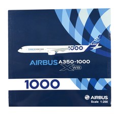 JCWings飛機模型 1/200 Airbus原廠模型 A350-1000 F-WMXL Flap Down, 混色