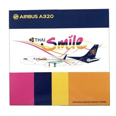 JCWings飛機壓鑄模型 1/200 泰國航空A320 HS-TXU, 混色