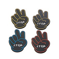 앤티스 스크래치 방지 도어가드 4p, 브이, 1세트