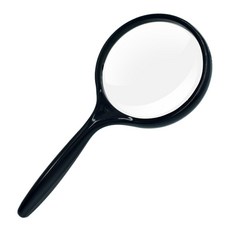 이엘피코리아 크랭크 돋보기 75mm, 블랙, 1개
