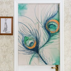 DM I Love Home 日式臥室廚房窗簾, TYPE8