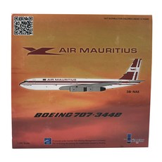 Inflight 1/200 Mauritius Airlines B707-300 3B-NAE 비행기 다이캐스트, 혼합 색상, 1개