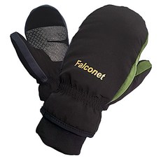 拉絨連指手套, 綠色