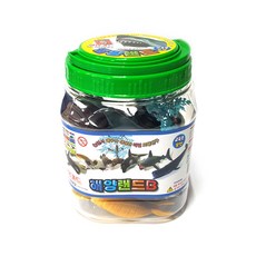 海洋世界動物公仔B套組 桶裝, 1套