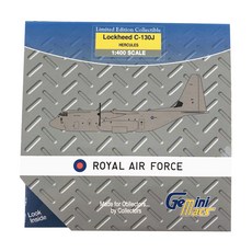 제미니제트 1/400 RAF C-130J 886 비행기 다이캐스트, 혼합 색상, 1개