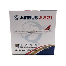DreamAir 1/400 Taiwan Renaissance aviation A321 B-22606 비행기 다이캐스트 CP0651, 혼합 색상, 1개