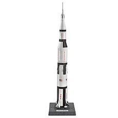레벨 1:144 Apollo Saturn V 비행기 다이캐스트, 혼합 색상, 1개