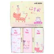 MRKIDS 女孩童貓咪背心組 3入