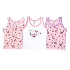 mrkids 女童用 Recipe 背心 3件組