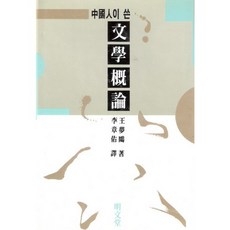 중국인이 쓴 문학개론, 명문당