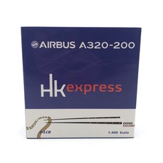 Phoenix 비행기다이캐스트 1/400 Hongkong express A320 B-LCB Zan Qi Udon, 혼합 색상, 1개