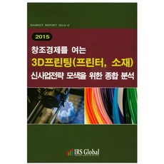 為開創創造經濟的3D列印(印表機 材料)新事業策略探索之綜合分析(2015), IRS Global, IRS Global(IRS Global)