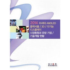 次世代AMOLED/可撓式/3D/多功能顯示器市場趨勢與潛力企業/技術開發狀況(2014), 韓國產業行銷研究所編輯部, 韓國產業行銷研究所