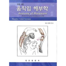움직임 해부학_BLANDINE CALAIS GERMAIN_2009, 영문출판사, Blandine Calais-Germain 저/정형국 역