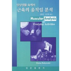 일상생활 속에서 근육의 움직임 분석_Elaine L. Bukowski_2011, 영문출판사