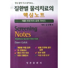 질환별 물리치료의 핵심노트_김성현_2011, 영문출판사, 김성현 저
