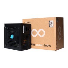 COOLMAX FOCUS 600W 80Plus 230V EU ATX 파워, SG-600D12S