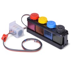 Wonder Ink三星印表機SCX-1360 SCX-1365擴充型500ml無限填充墨水, 混色, 1個