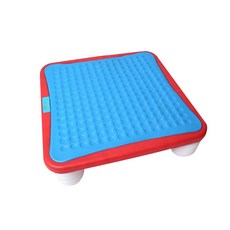 굿프렌드 미니 에어보드 트램펄린 DQ-15, 레드 + 블루