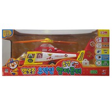 Pororo 摩擦直升機操作玩具, 消防直升機(紅色)
