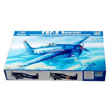 TRUMPETER 1:32 F8F 2 Bearcat 塑料模型噴氣機, 1個