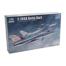 TRUMPETER 小號手 Trumpeter 1:48 F 106A Delta Dart塑膠模型噴射機, 1個